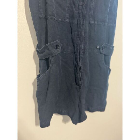 Young Fabulous & Broke Hudson Romper YFB Women Sz Large Linen Rayon Jumper - Picture 4 of 12